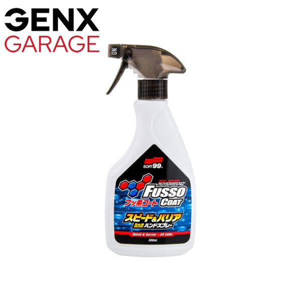 Fusso Coat Speed Barrier Quick Detailer with Paint Protection from Soft99
