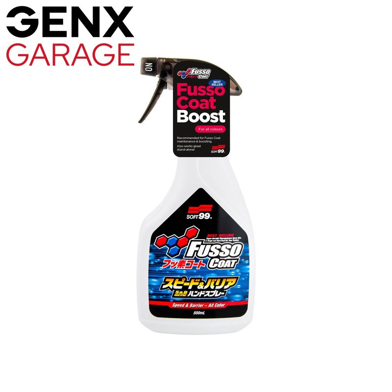 Fusso Coat Speed Barrier Quick Detailer with Paint Protection from Soft99